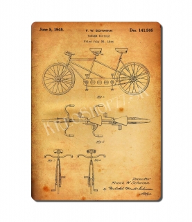 Retro Poster PAT Bicycle 012