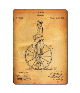 Retro Poster PAT Bicycle 014