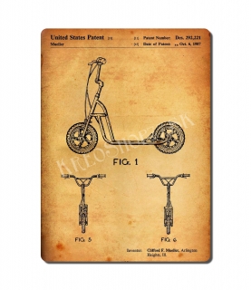 Retro Poster PAT Bicycle 018