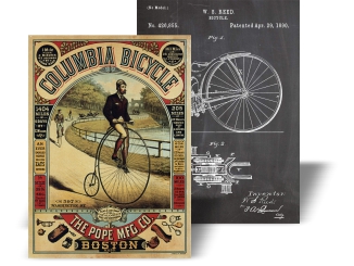 Bicycle retro poster