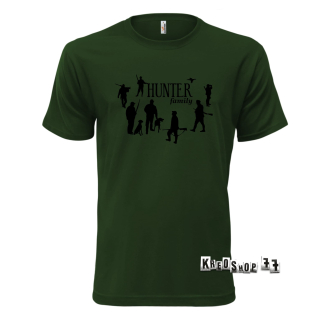 Poľovnícke tričko Hunter family 01
